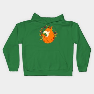 Red fox Kids Hoodie